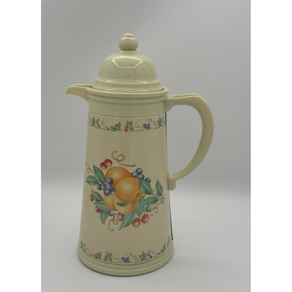Vintage Corelle Abundance Thermos Carafe Pitcher As-Is Display Only
